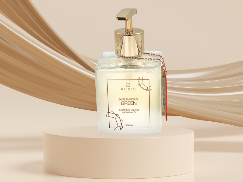 Produtos premium Rubis Cosméticos com fragrâncias exclusivas e alta aceitação